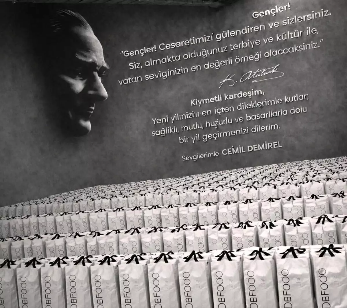 İş İnsanı Cemil Demirel bu kez çocukların içini ısıttı