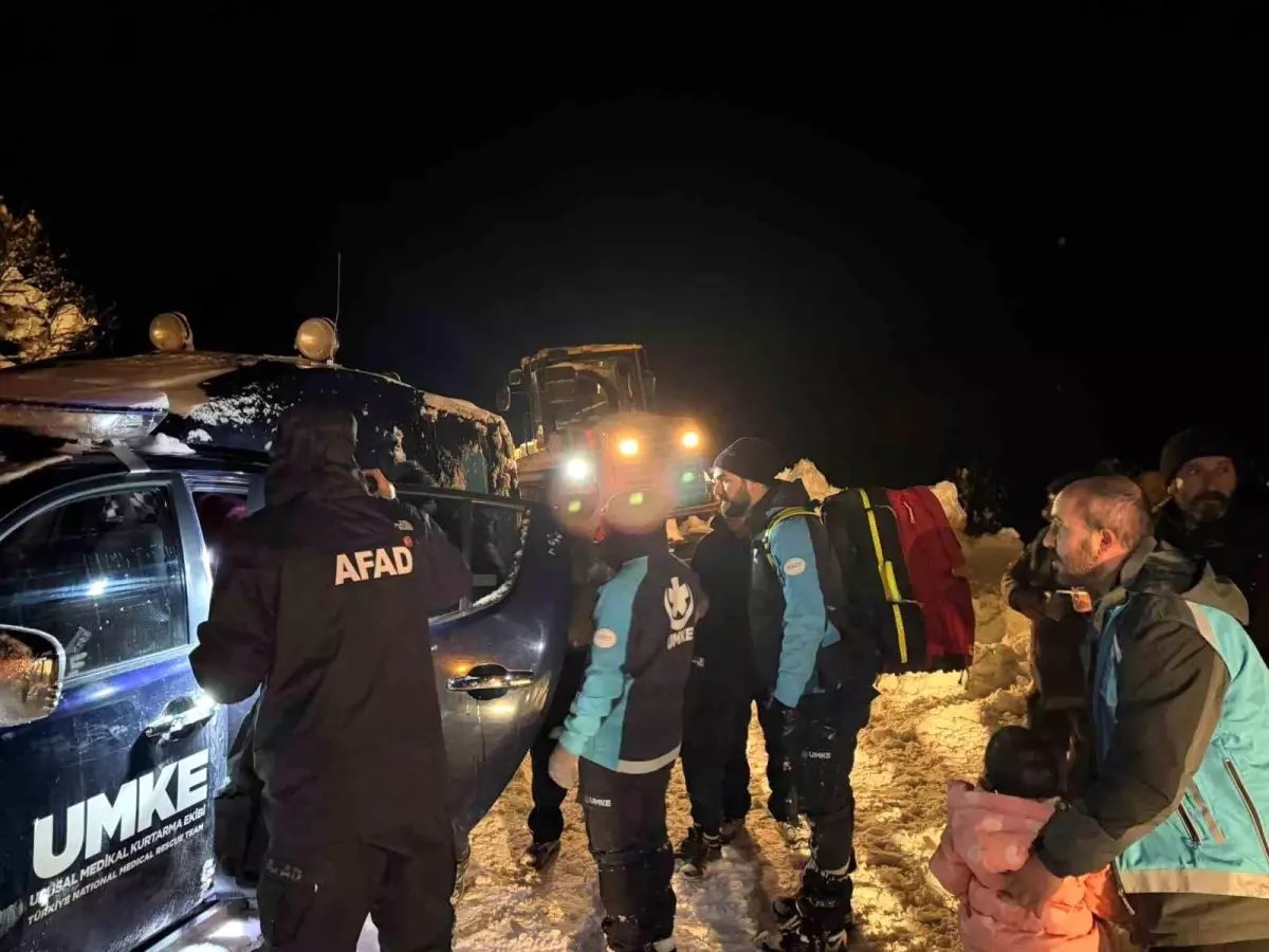 Tunceli'de kurumlar 6,5 aylık hamile kadın için seferber oldu