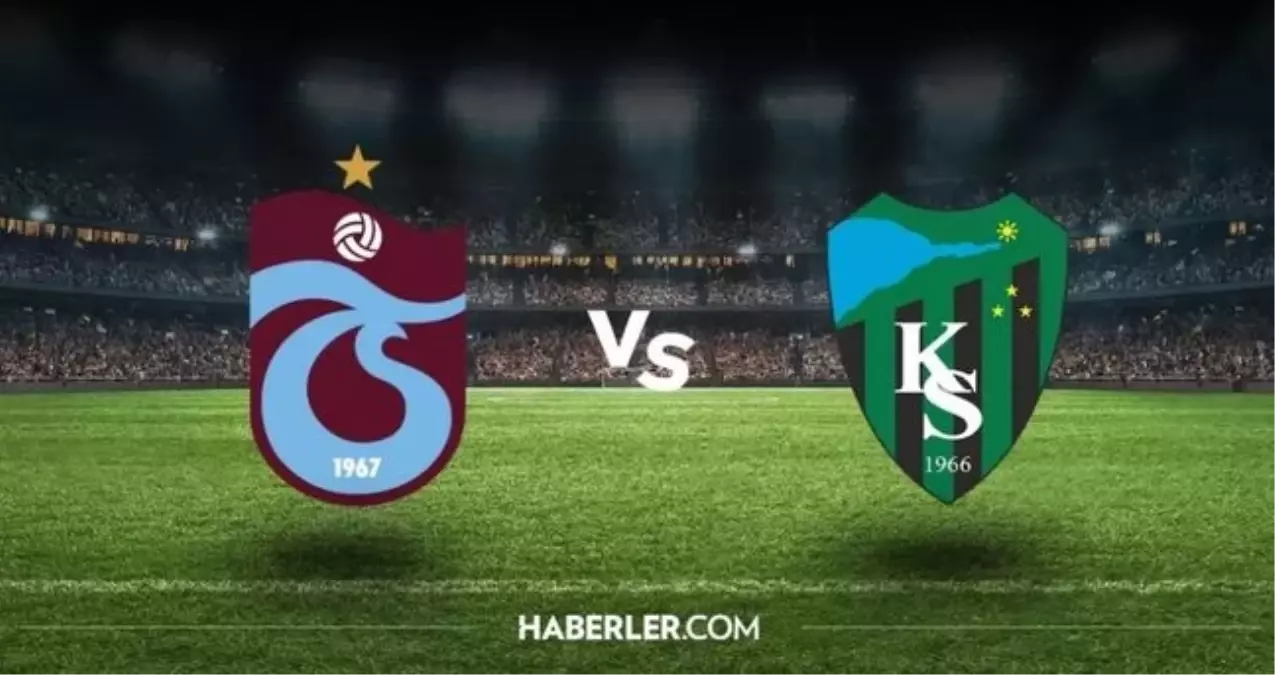 Trabzonspor Kocaelispor CANLI nereden izlenir? Trabzonspor Kocaelispor maçı hangi kanalda, nereden izlenir?