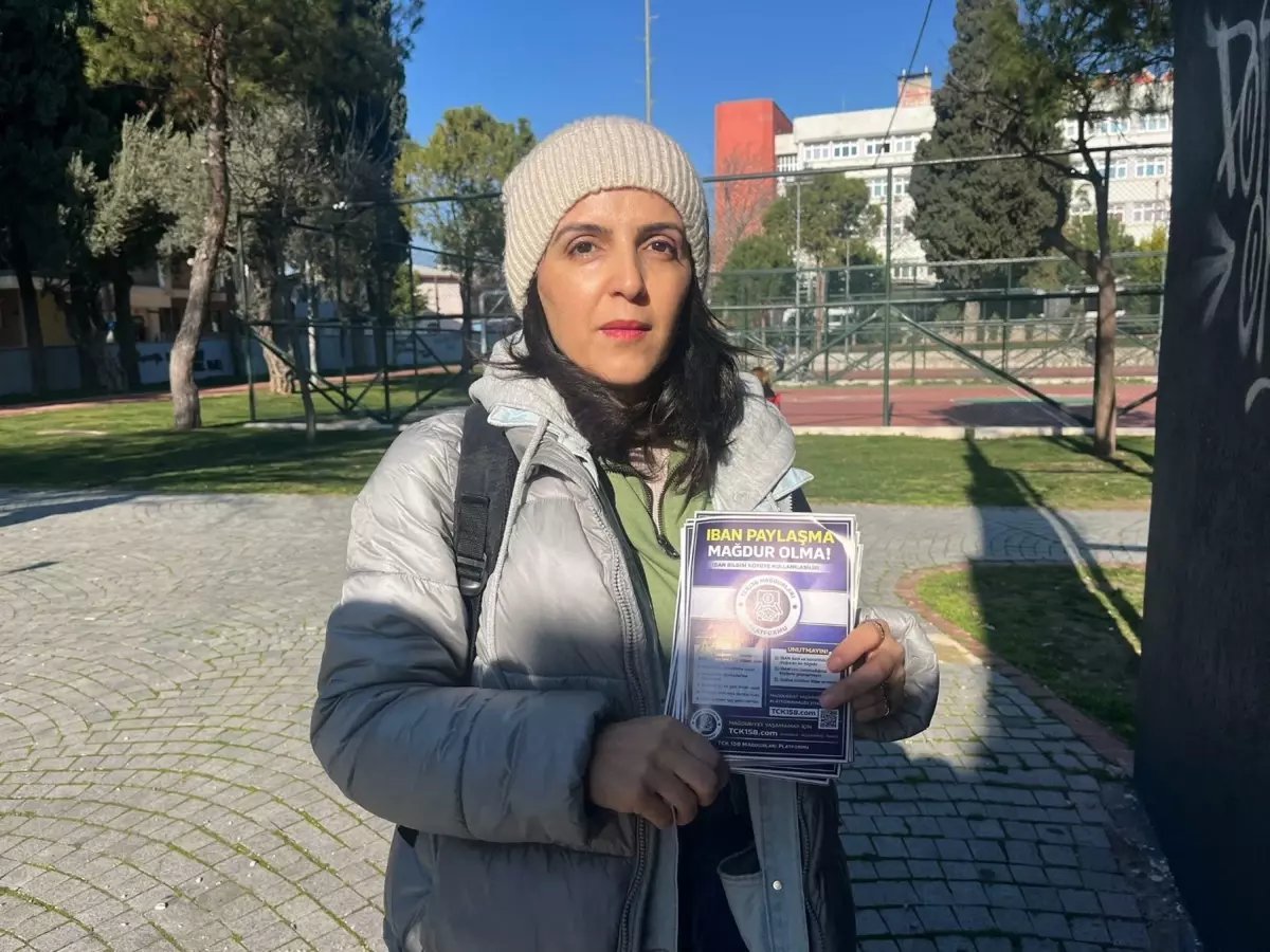 İzmir'de IBAN dolandırıcılığına karşı broşürlü uyarı