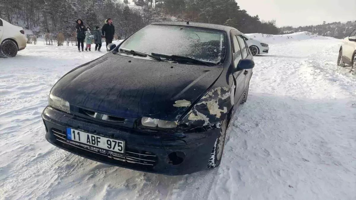 Bilecik'te kontrolden çıkan otomobil kazaya sebep oldu: 1 yaralı