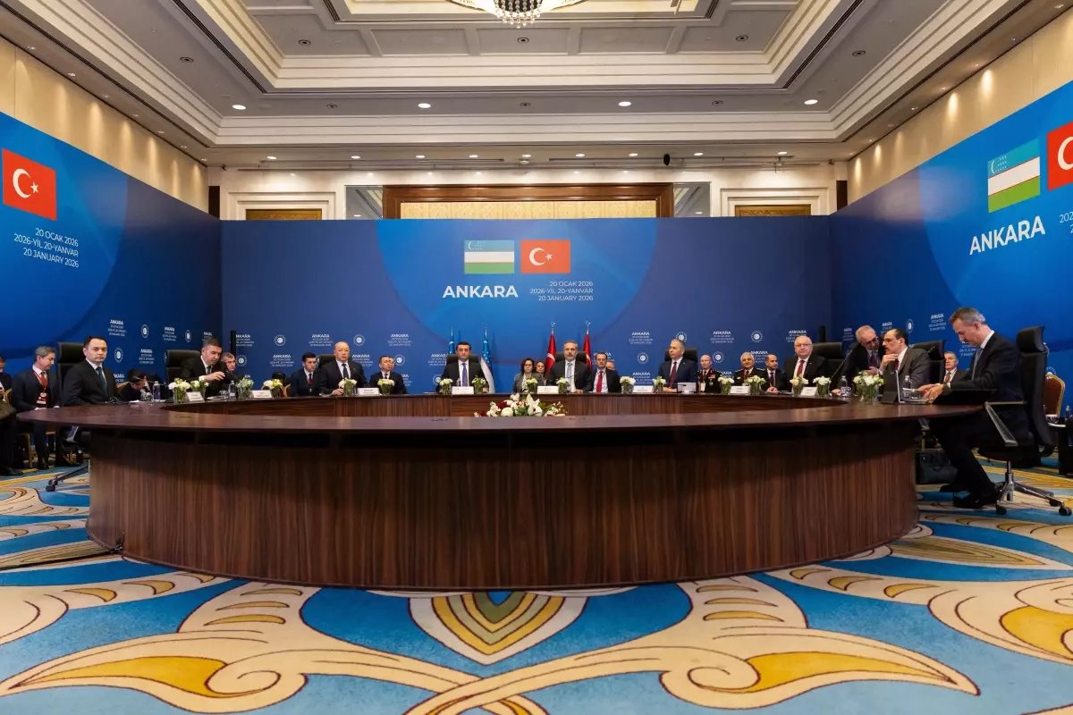 Türkiye-Özbekistan 4+4 Mekanizması Toplantısı başladı