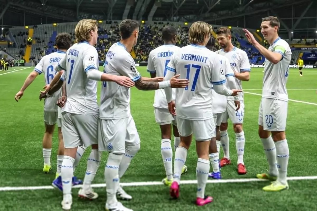 Club Brugge, Kairat Almaty'yi farklı geçti