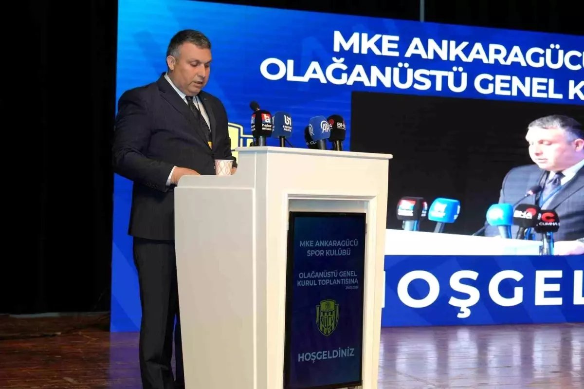 MKE Ankaragücü'nde yeni başkan İlhami Alparslan oldu