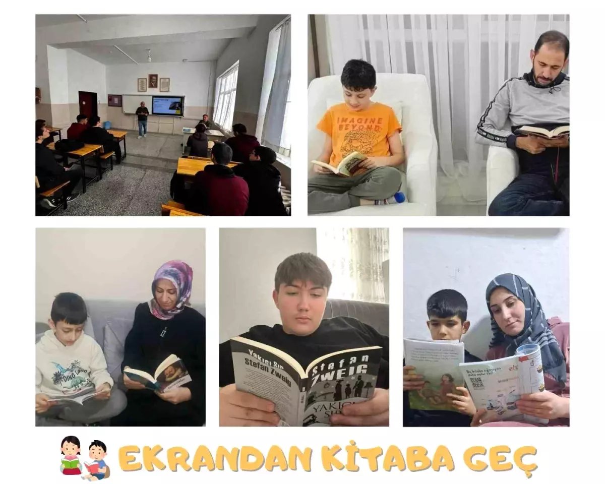 'Ekrandan Kitaba Geç' Projesi başladı