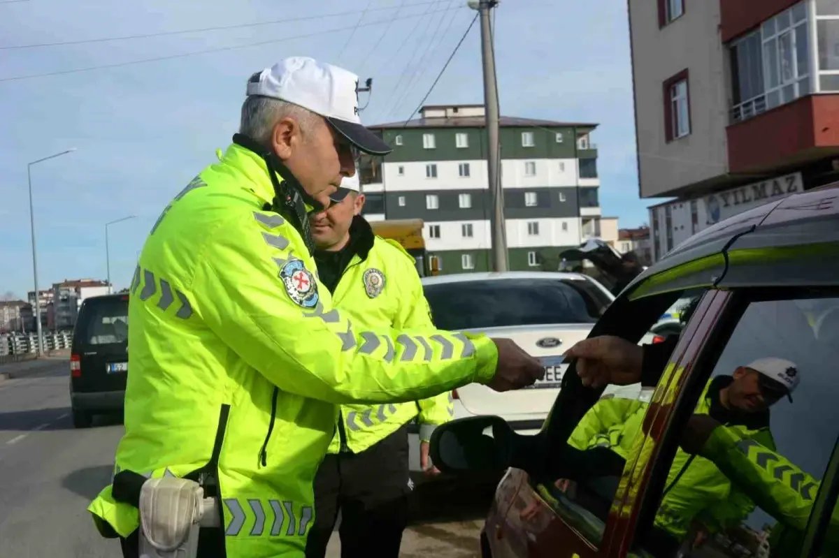 Ordu'da trafik güvenliği için denetimler sürüyor