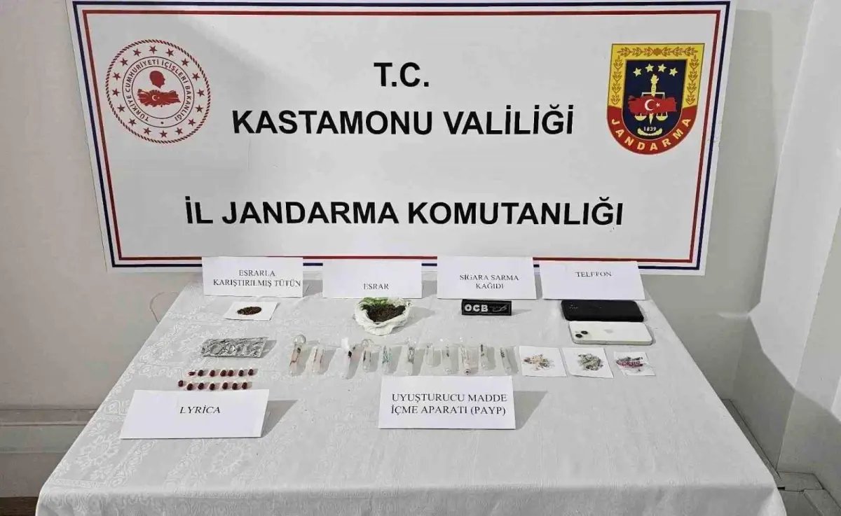 Kastamonu'da uyuşturucu operasyonu: 4 tutuklama