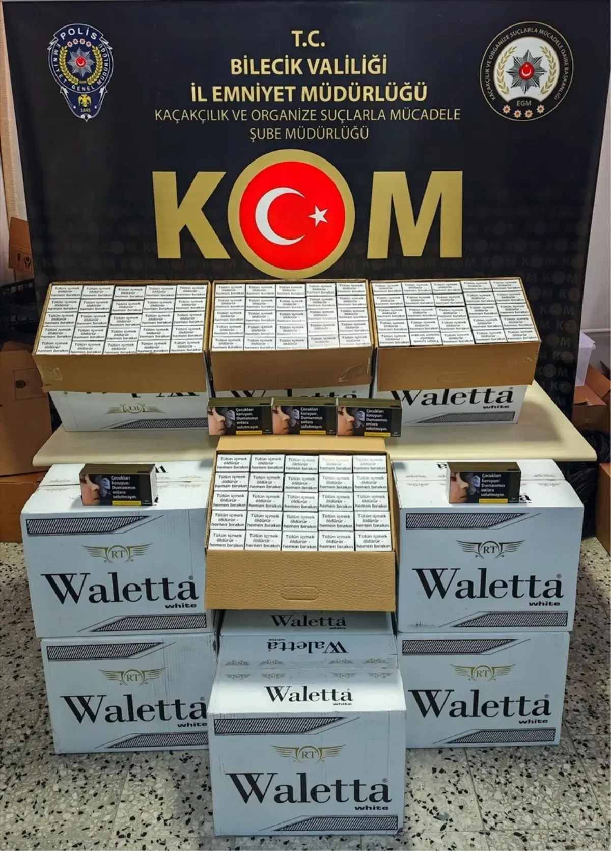 Bilecik'te kaçak tütün operasyonunda 1 şüpheli yakalandı