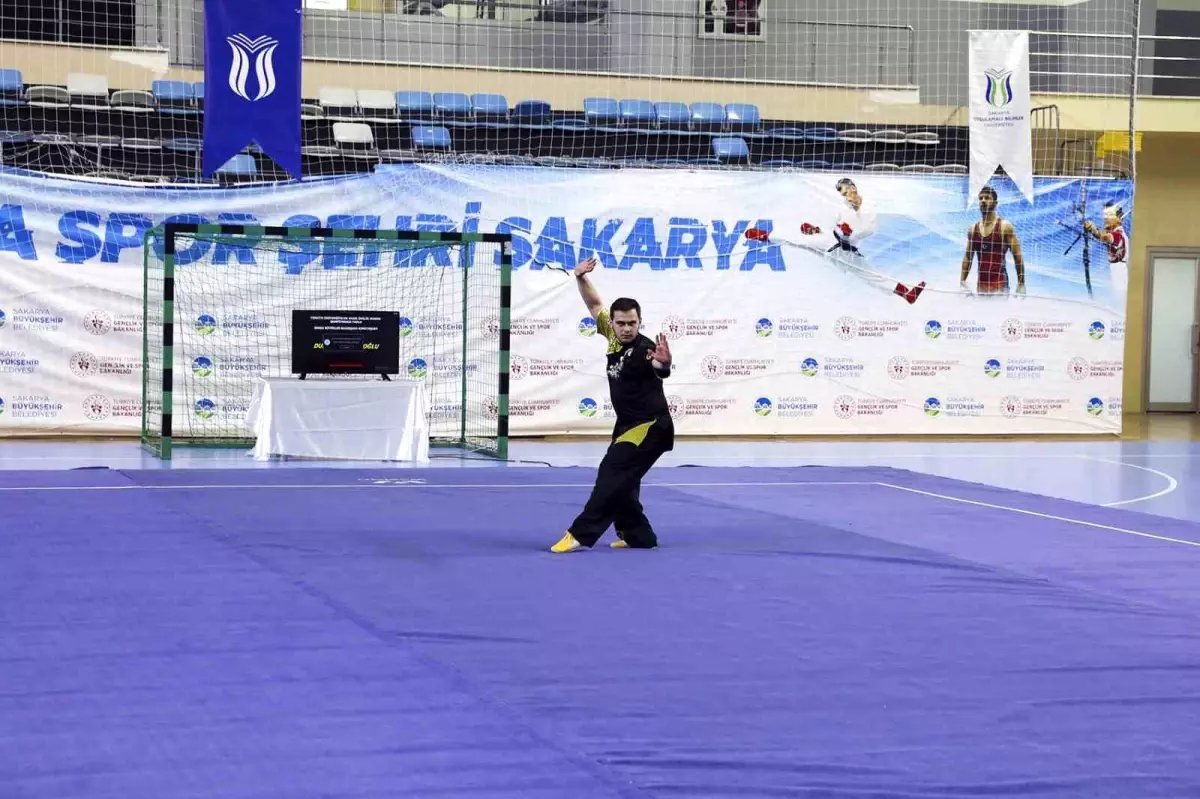 Üniversiteler arası Wushu heyecanı Sakarya'da