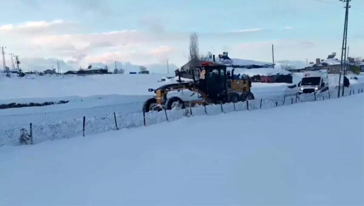 Kars'ta 'kar kaplanları'ndan hayat mesaisi