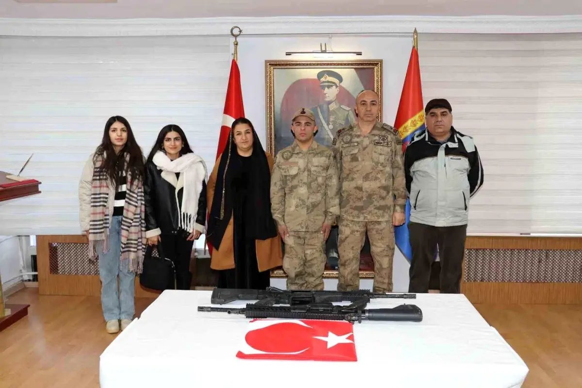 Hakkarili Ertunç için temsili yemin töreni düzenlendi