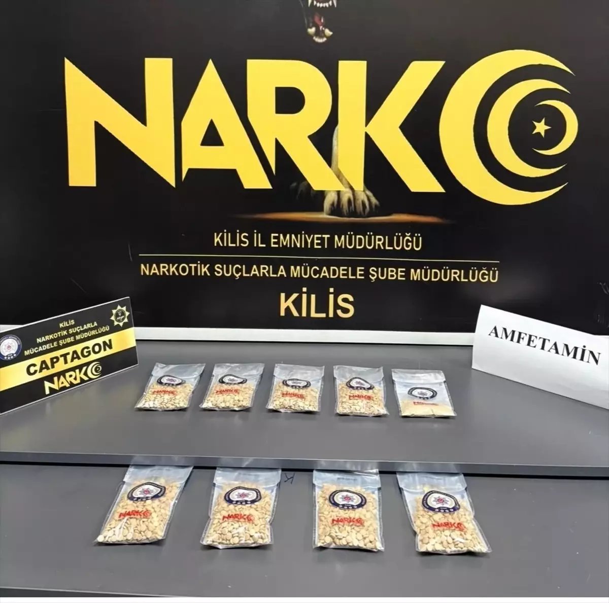 Kilis'te uyuşturucu operasyonunda yakalanan 3 şüpheli tutuklandı