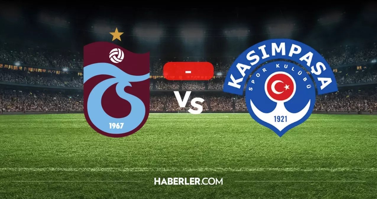 Trabzonspor Kasımpaşa maçı kaç kaç? MAÇ SONUCU! Trabzonspor Kasımpaşa golleri kim attı, canlı maç anlatımı!