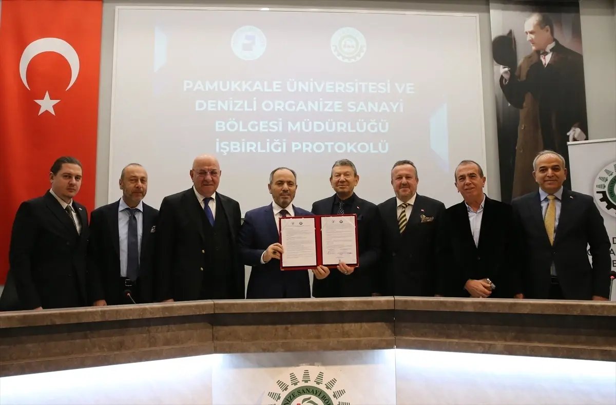 Denizli OSB ile PAÜ arasında meslek yüksekokulu protokolü imzalandı