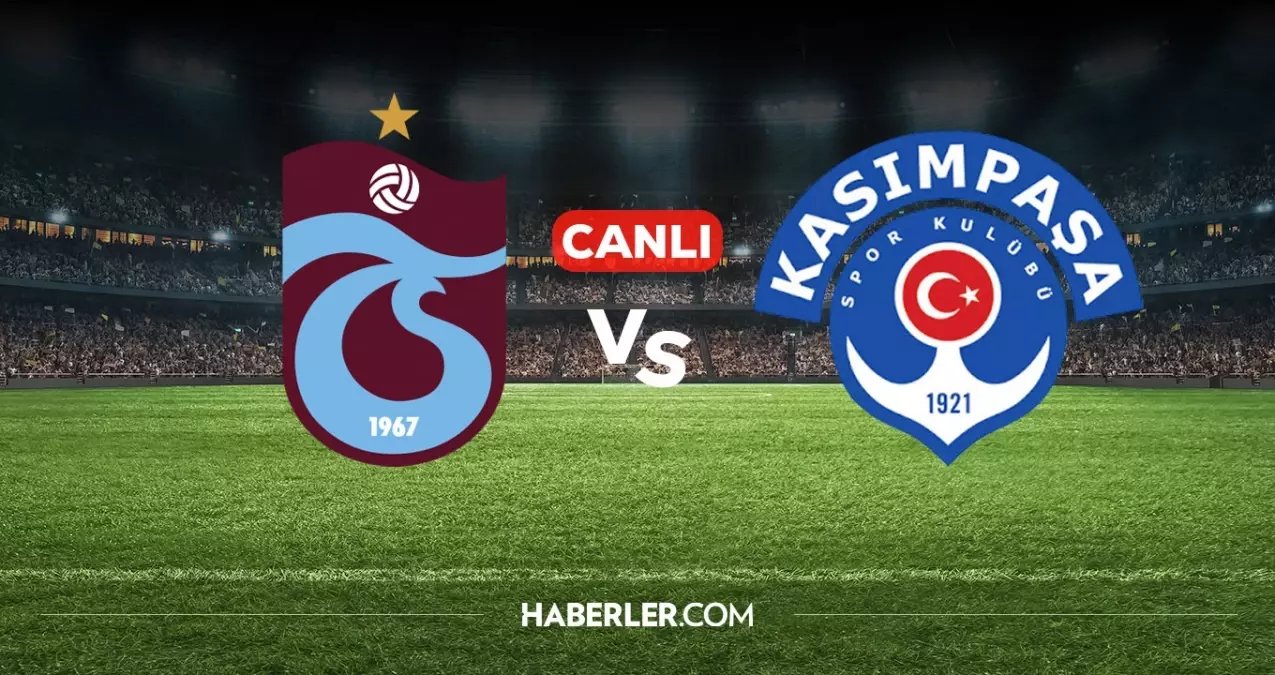 Trabzonspor Kasımpaşa CANLI izle! Trabzonspor Kasımpaşa maçı hangi kanalda, nereden izlenir?