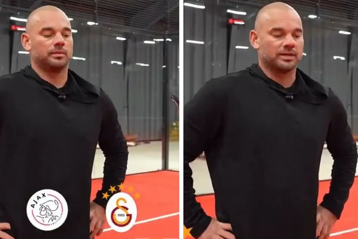 Wesley Sneijder'in sorulan soruya verdiği yanıt Galatasaray taraftarını kızdırdı