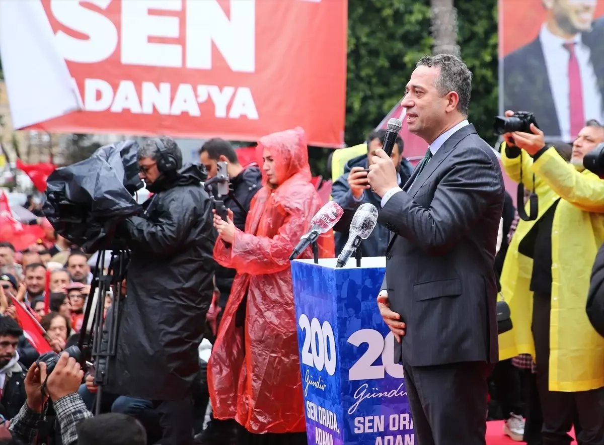 CHP Grup Başkanvekili Başarır, Adana'da konuştu Açıklaması