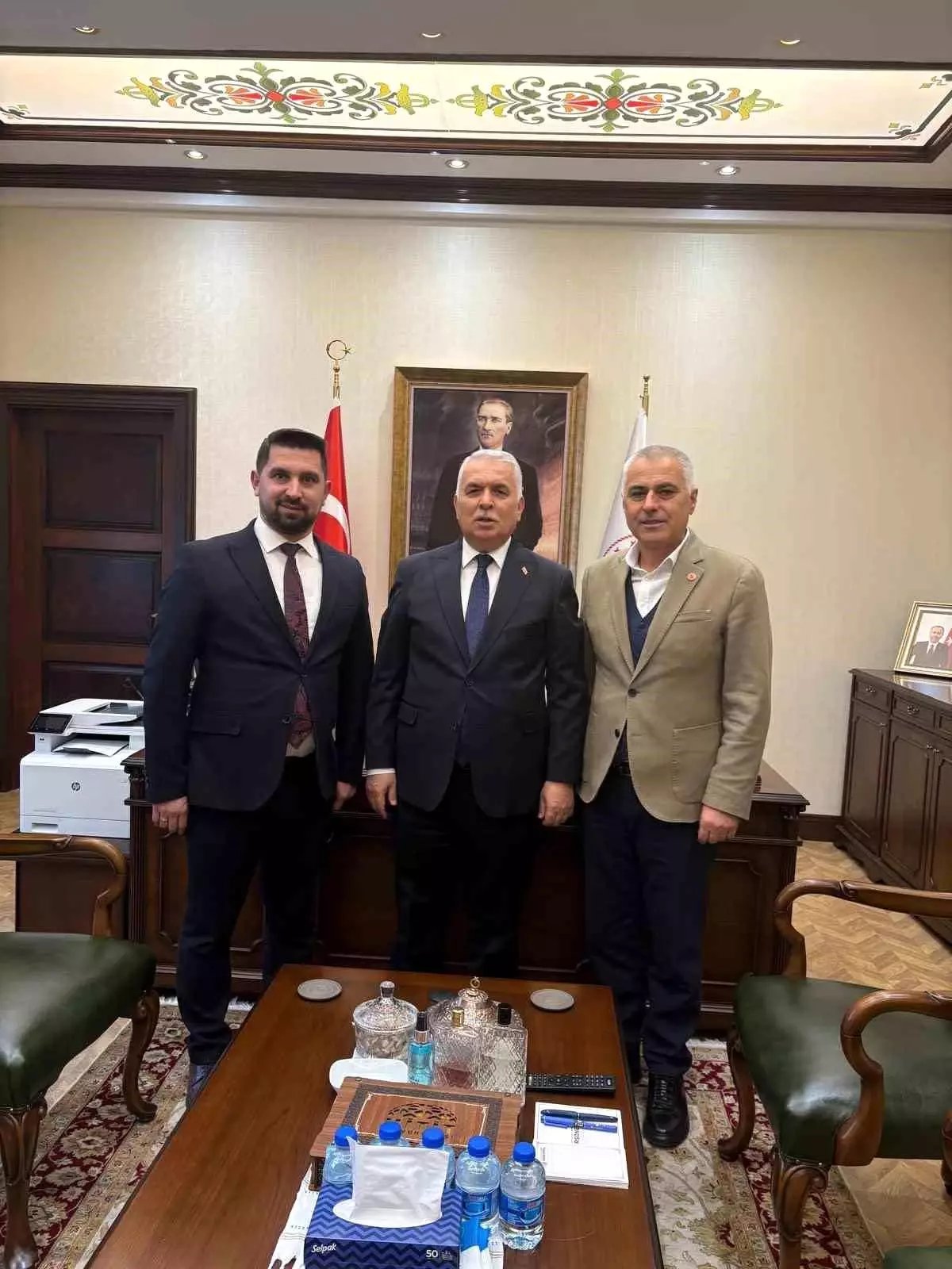 Aziz Yıldırım İGM Başkanı Koç'u ağırladı