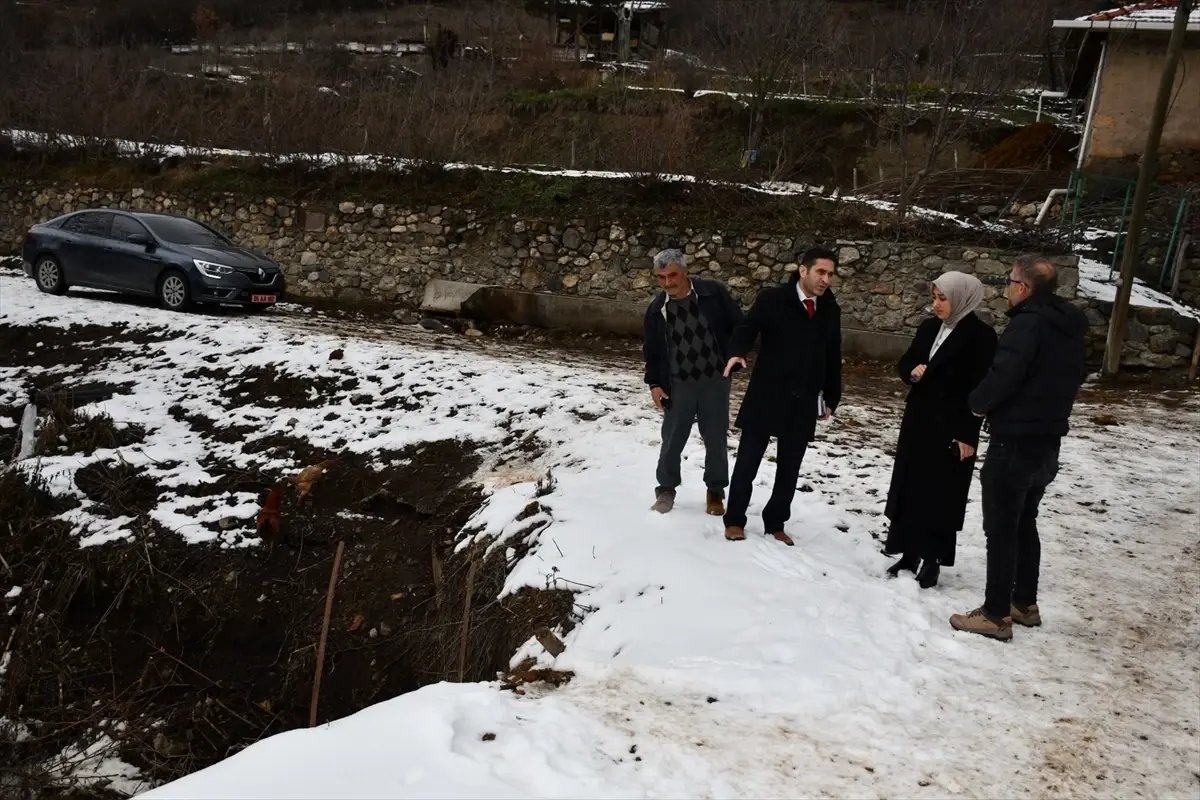 Gümüşhacıköy Kaymakamı Güneş'ten köy ziyaretleri