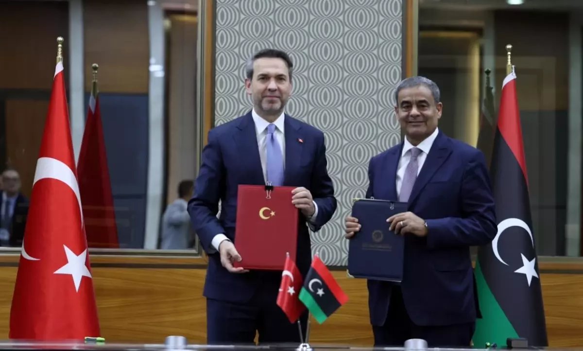 Bakan Bayraktar: Türkiye-Libya 22'nci dönem KEK mutabakat zaptını imzaladık