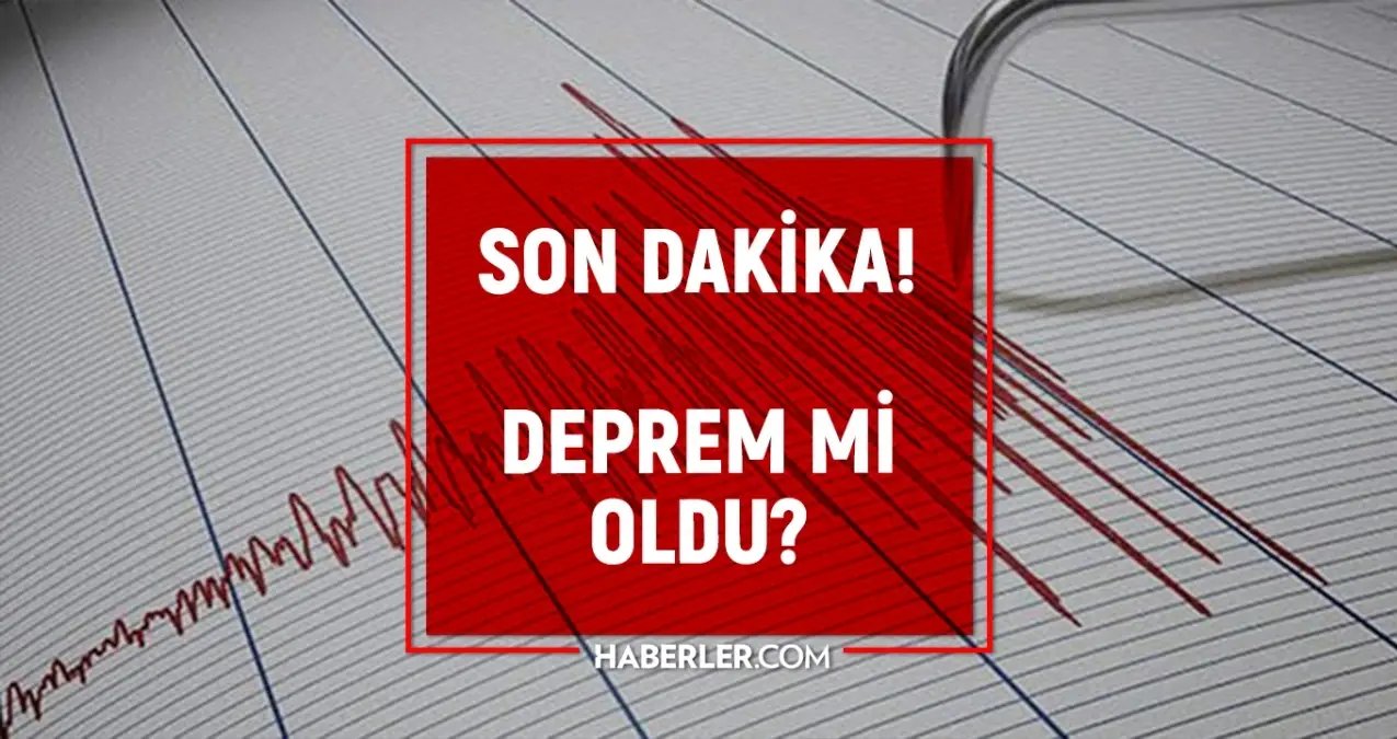 Deprem mi oldu SON DAKİKA! 24 Ocak İstanbul, Bursa'da deprem mi oldu?