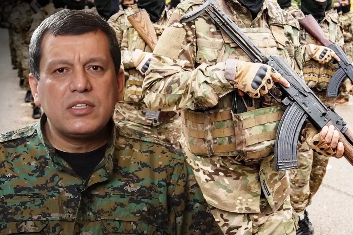 Terör örgütü elebaşı Mazlum Abdi'nin hedefinde Türkiye var