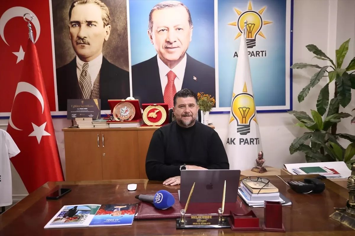 AK Parti Muş İl Başkanı Emre, AA'nın "Yılın Kareleri" oylamasına katıldı