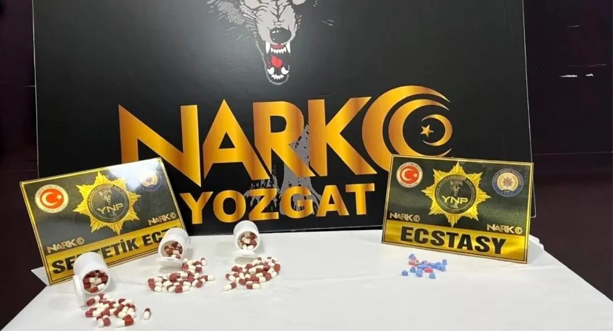 Yozgat'ta 192 adet uyuşturucu hap ele geçirildi