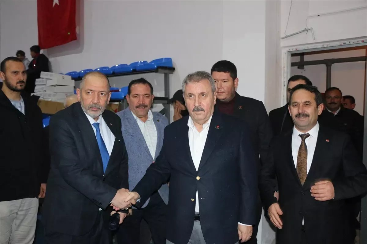 BBP Genel Başkanı Destici, Eskişehir'de konuştu Açıklaması