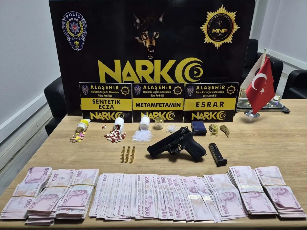 Evinde uyuşturucu ile yakalanıp, tutuklandı