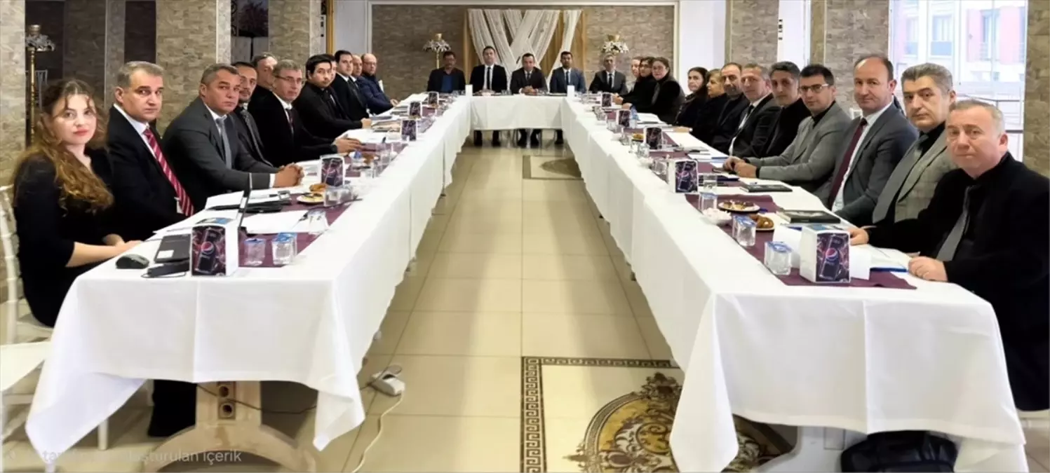 Gelibolu'da İlçe Milli Eğitim Müdürlüğü Eğitim Kurumu Müdürleri Kurulu Toplantısı yapıldı