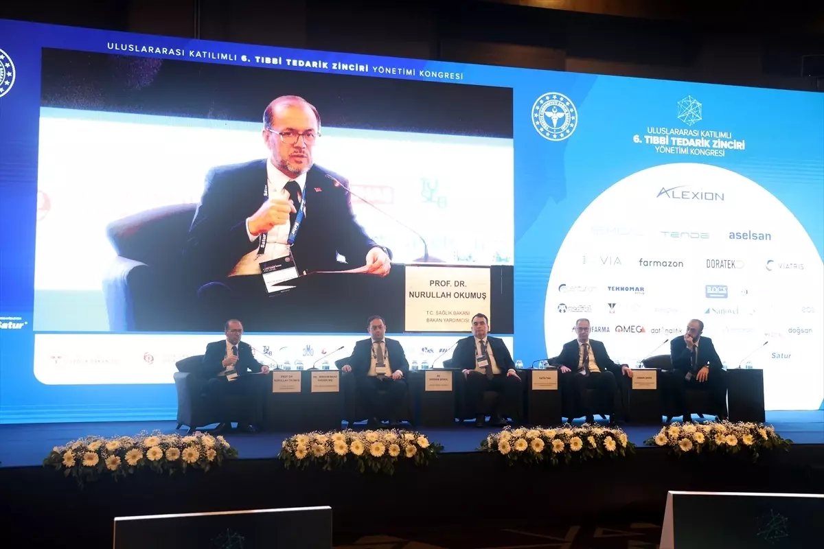 Sağlık Bakan Yardımcısı Okumuş, Tıbbi Tedarik Zinciri Yönetimi Kongresi'nde konuştu Açıklaması