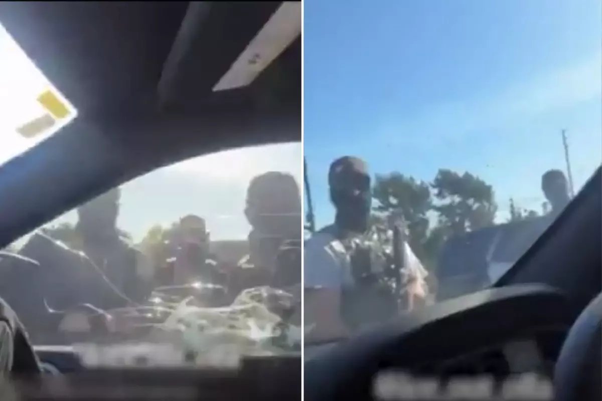 ABD'de şiddet bitmiyor! Arabanın camını kırarak gözaltına aldılar