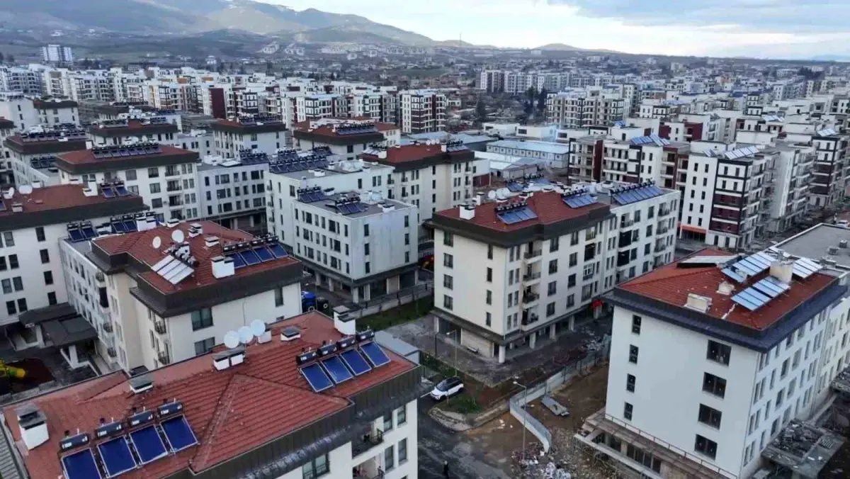 Gaziantep'te deprem konutlarının yüzde 95'i tamamlandı