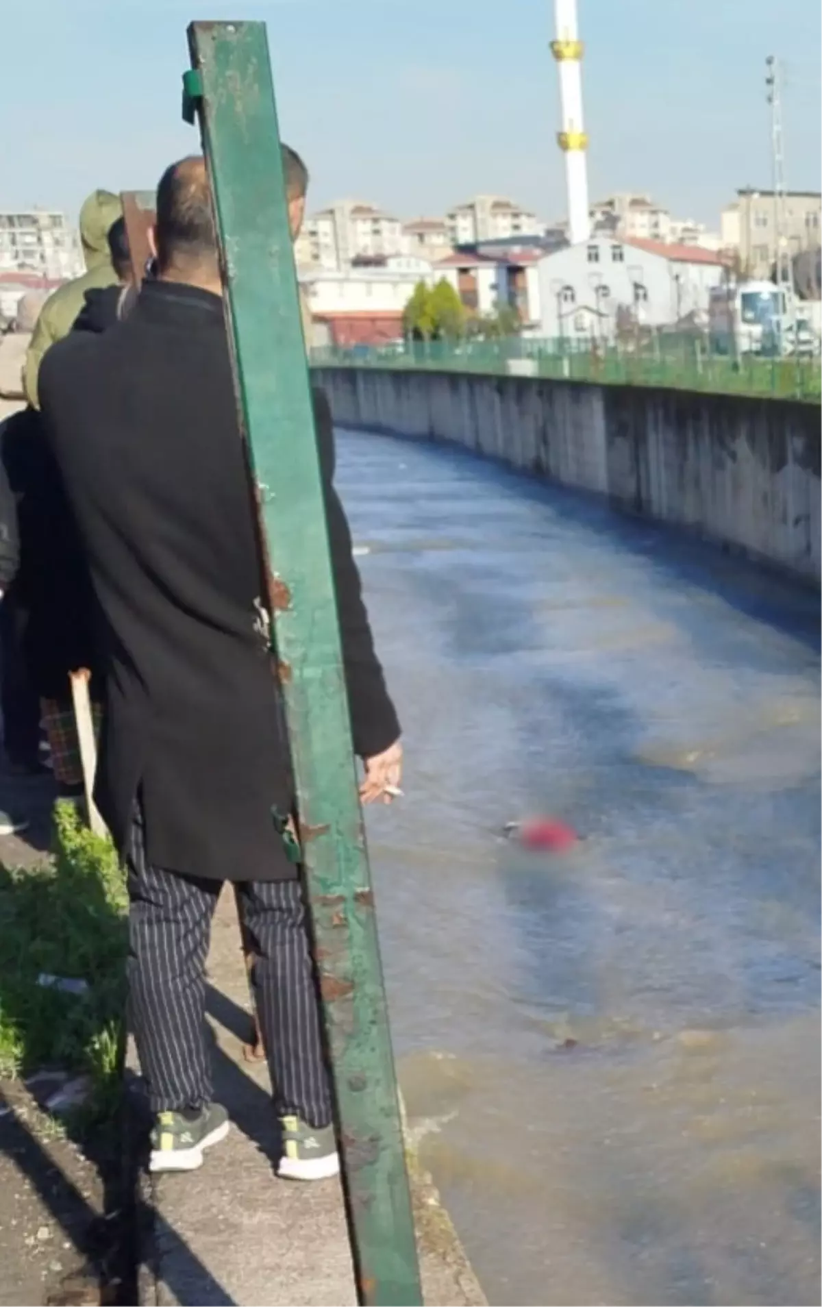 Samsun'da derede erkek cesedi bulundu