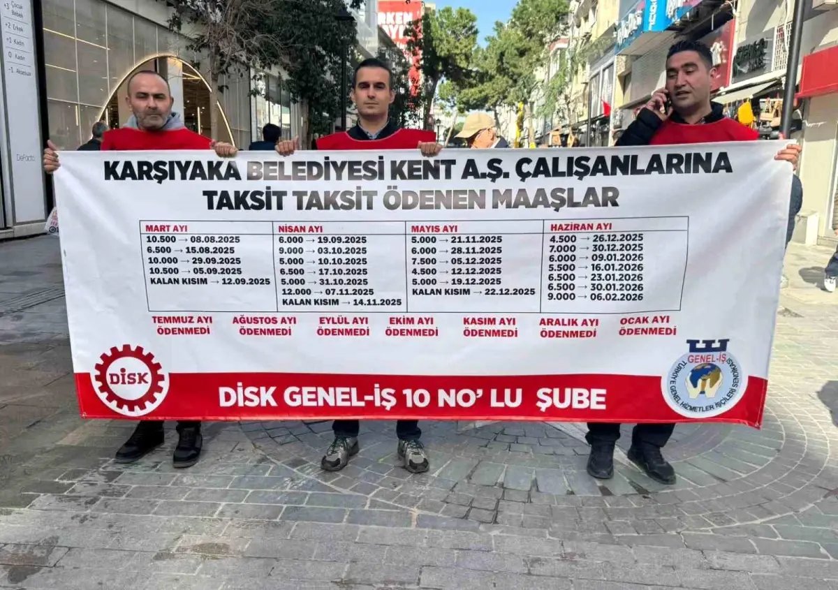 Karşıyaka Belediyesinde borç dağ gibi: İşçi başına 400 bin TL alacak