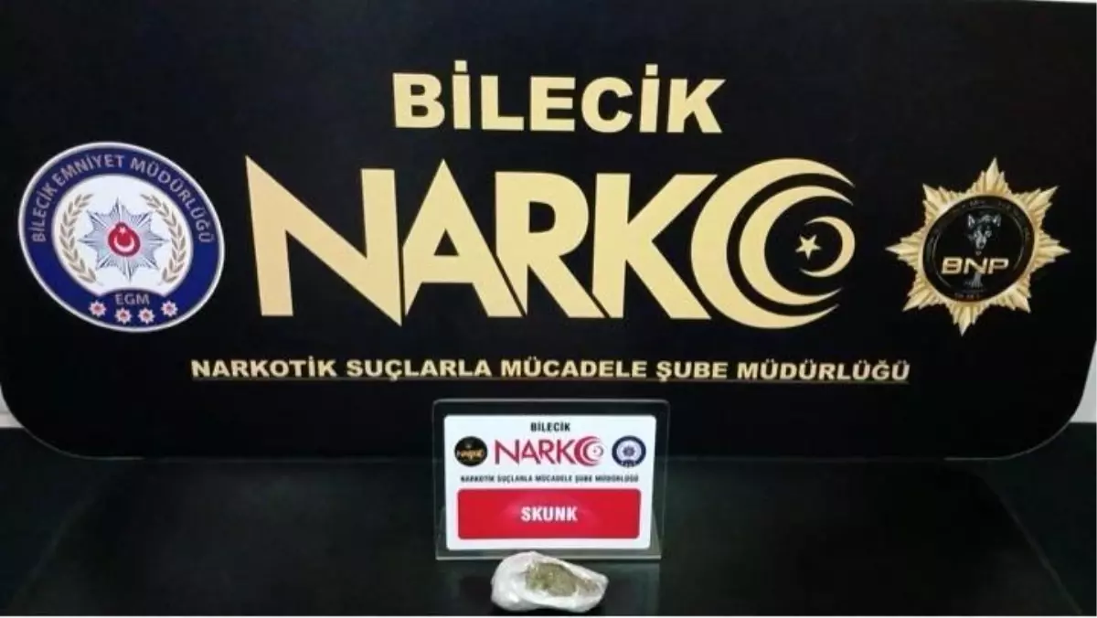 Bilecik'te skunk operasyonu: 1 gözaltı