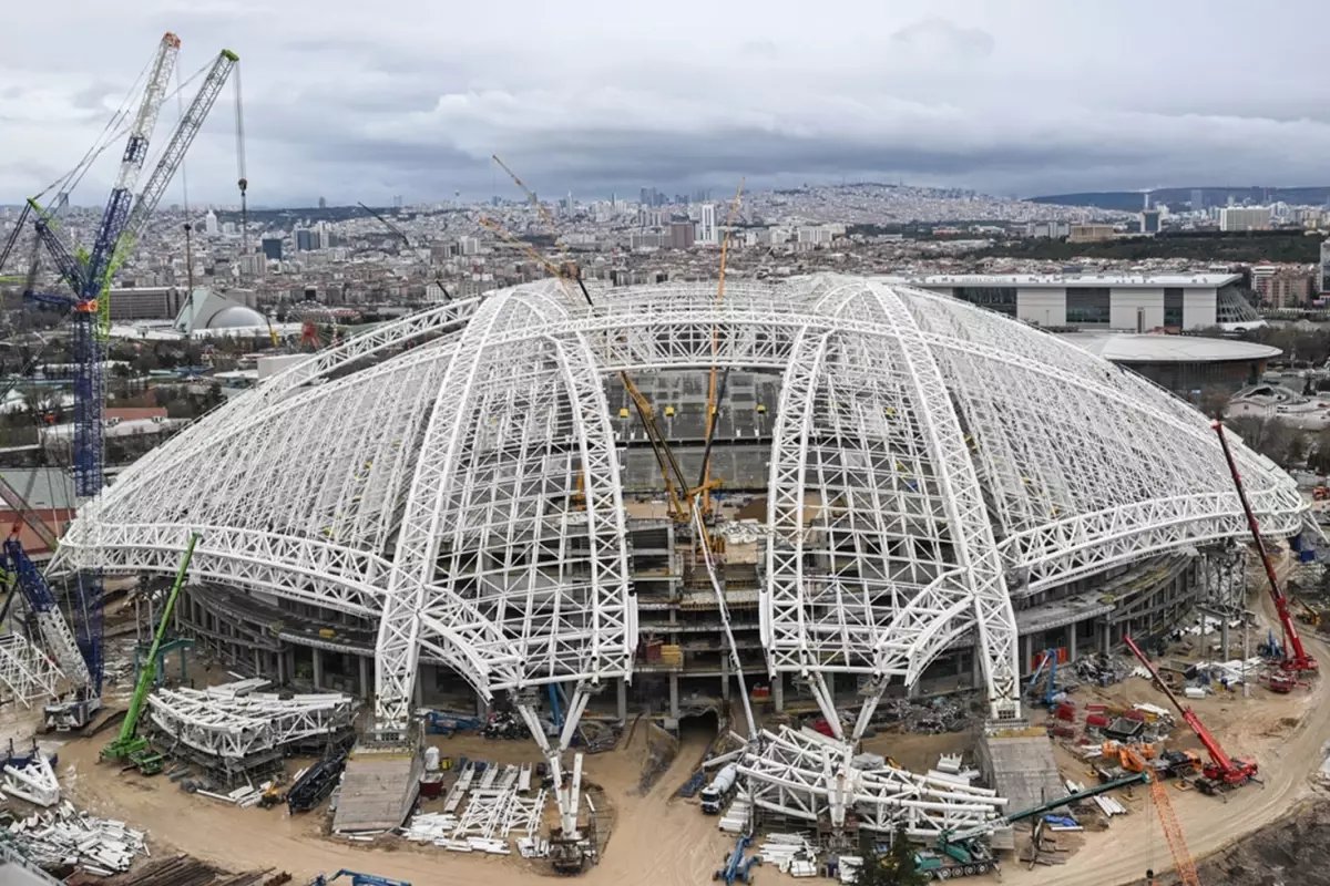 Türkiye'nin en büyük üçüncü stadyumu yakında açılıyor