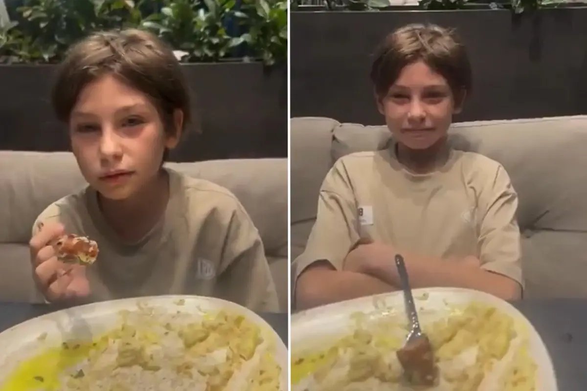 Çocuğuna domuz eti yediren baba tepki çekti