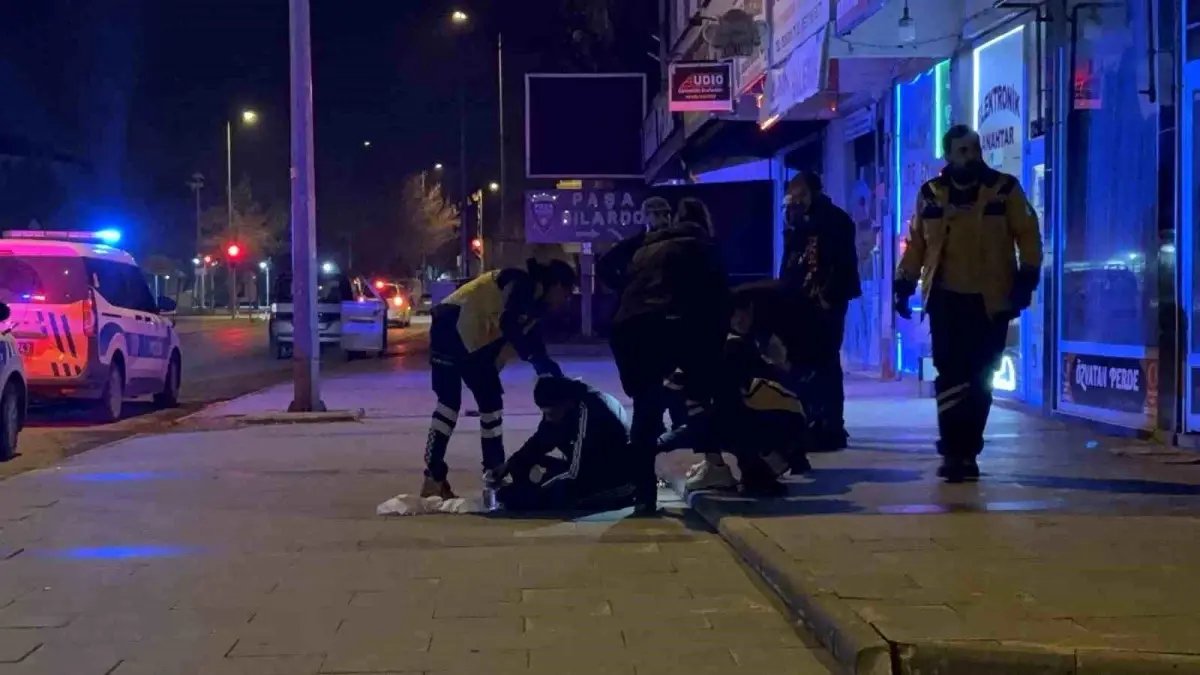 Kayseri'de bıçaklı kavga: 1 yaralı