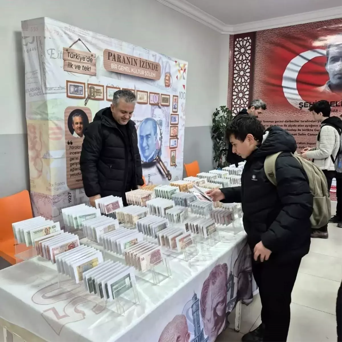 Kütahya'da öğrenciler para tarihine yakından tanıklık etti