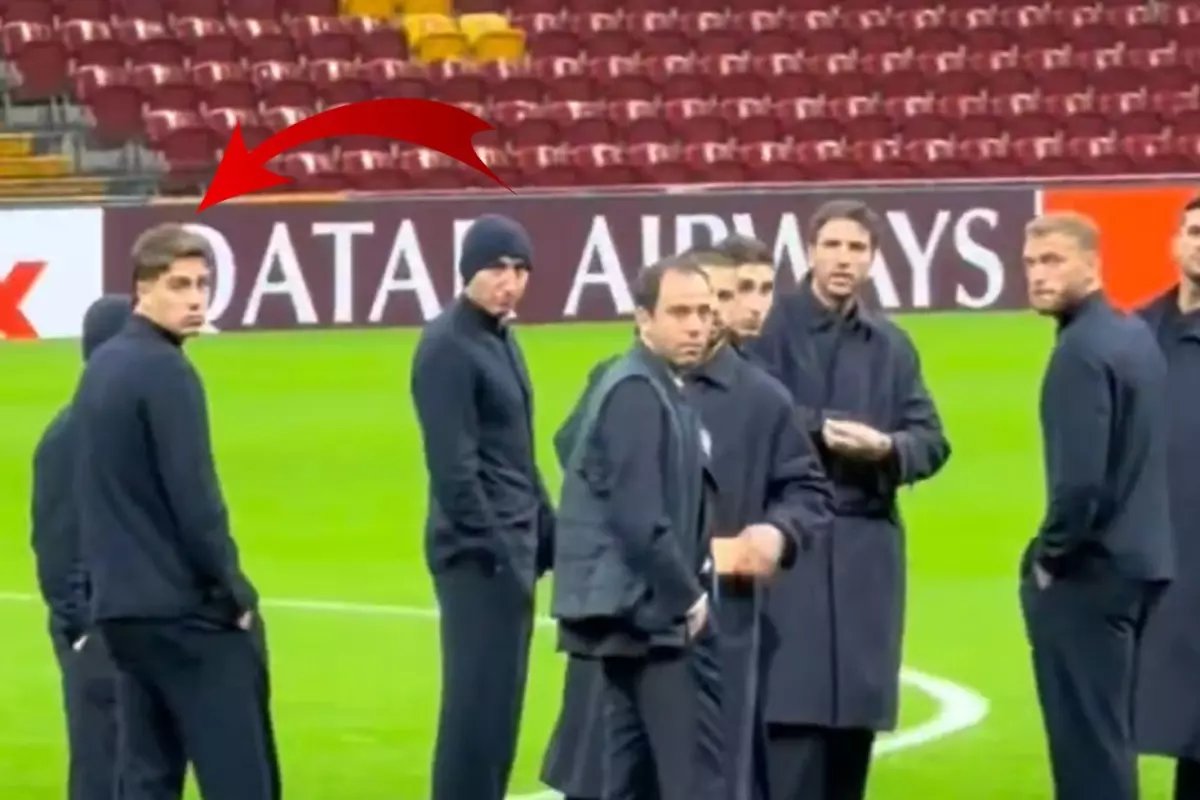 Bakışlara dikkat! Galatasaray maçı öncesi Kenan'ı şaşırtan olay