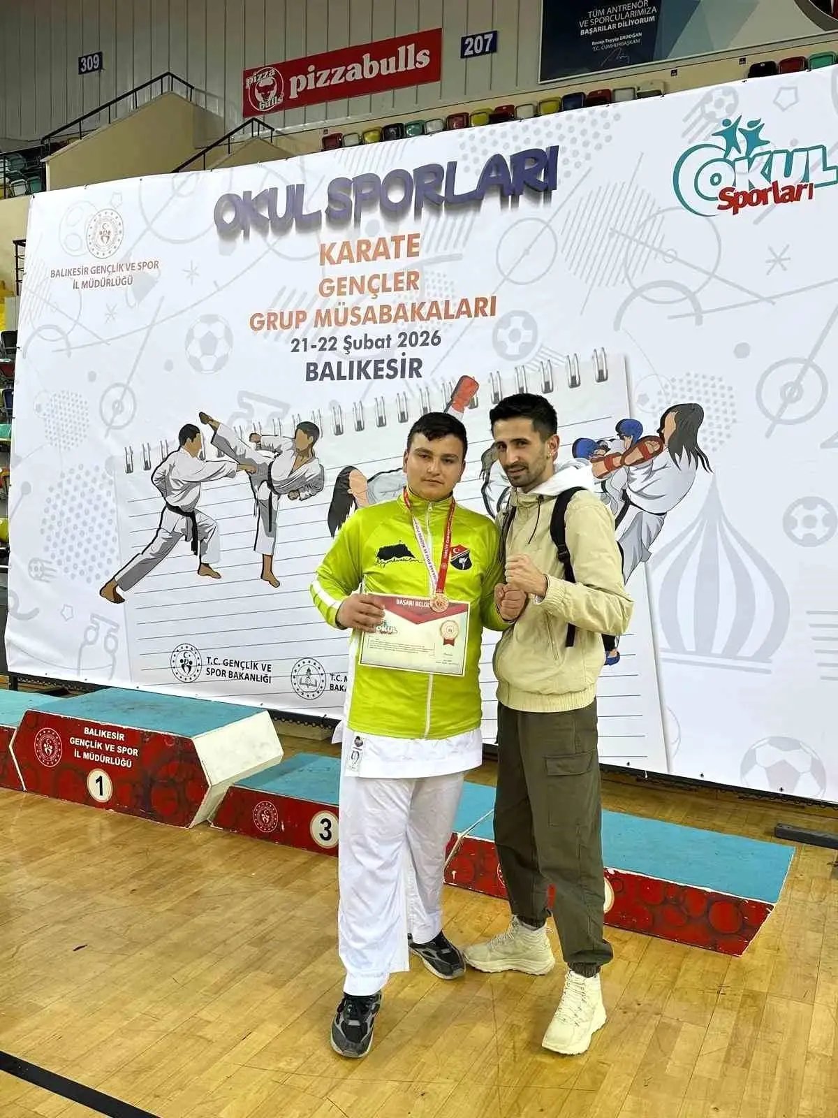 Afyonkarahisarlı genç karateci Türkiye final bileti aldı