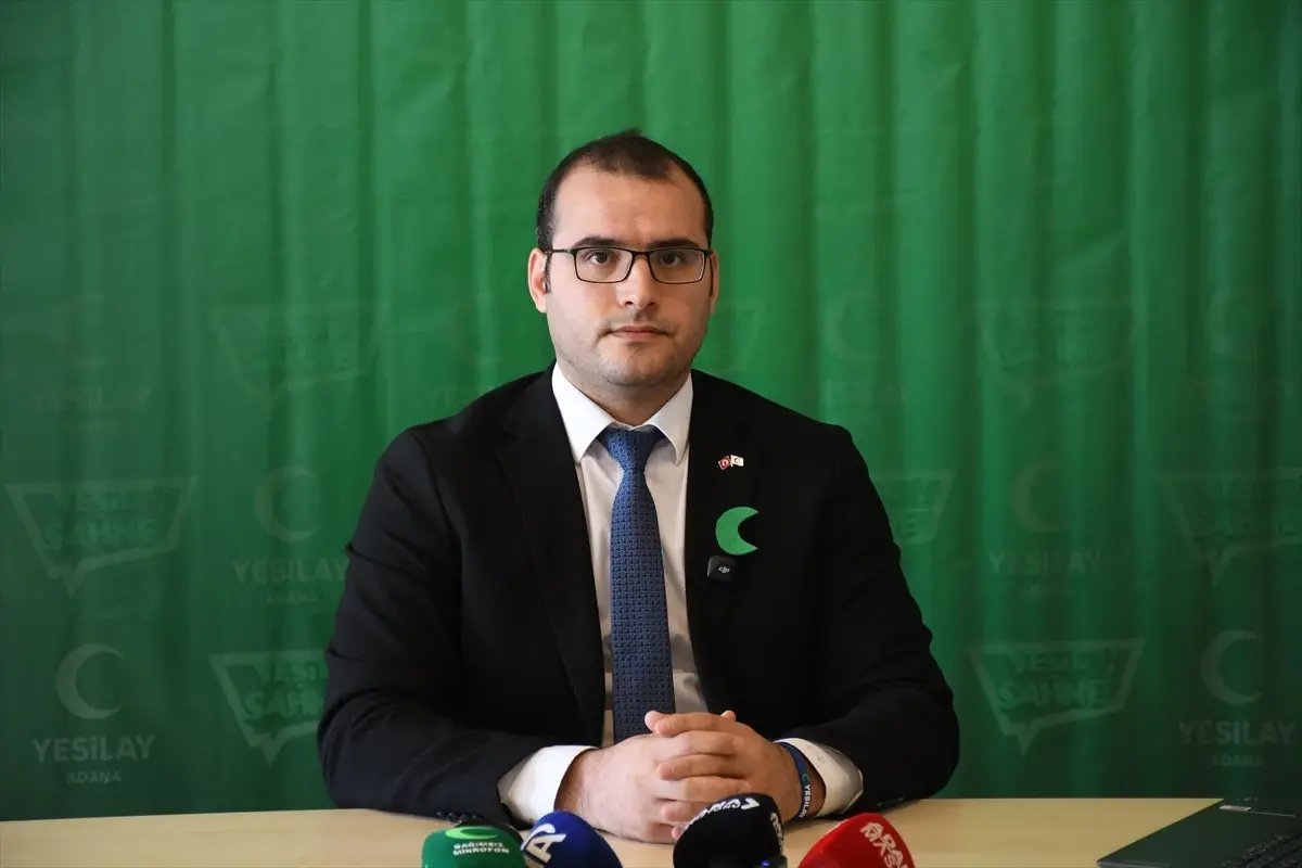 Yeşilay Adana Şubesi Başkanı Yıldırım, basınla buluştu