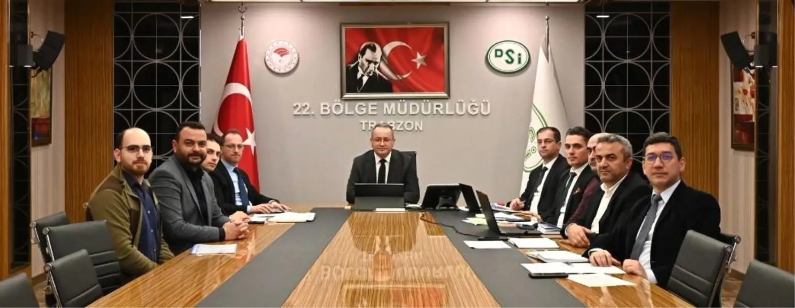 Bayburt'taki taşkın kontrol projelerinin son durumu toplantıda değerlendirildi