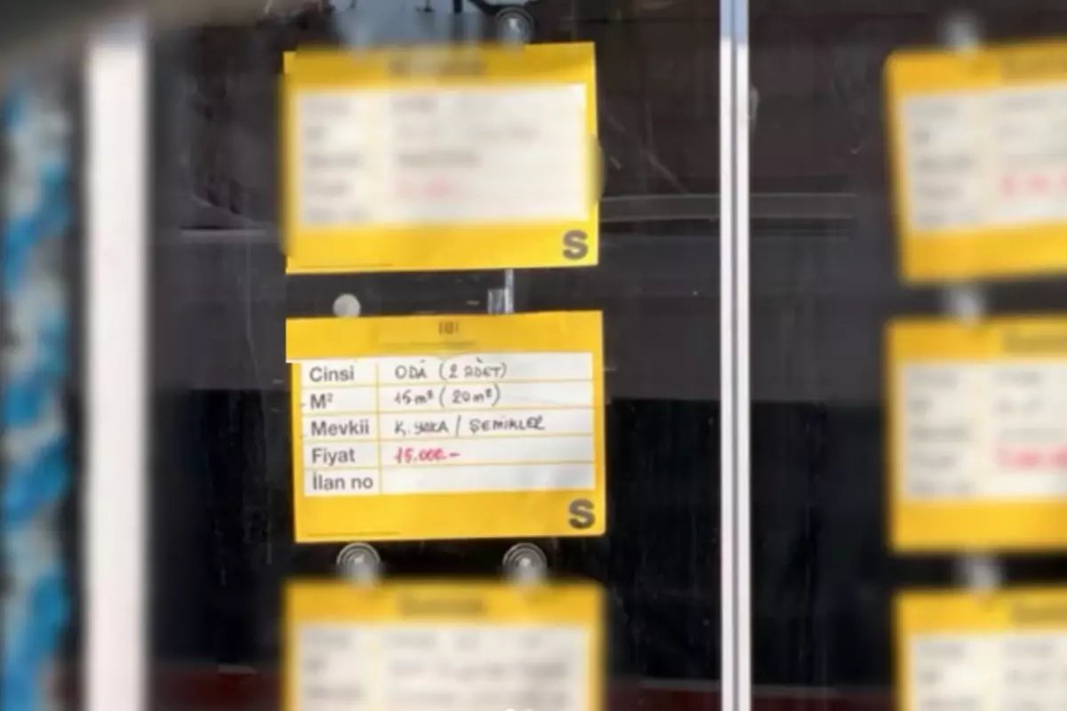 Karşıyaka'da metrekaresi 1000 liraya kiralık oda