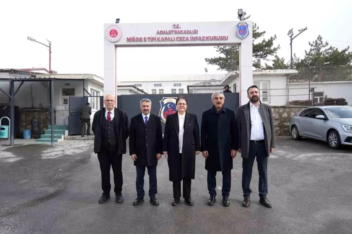 TBMM heyetinden Niğde Ceza İnfaz Kurumu'nda inceleme