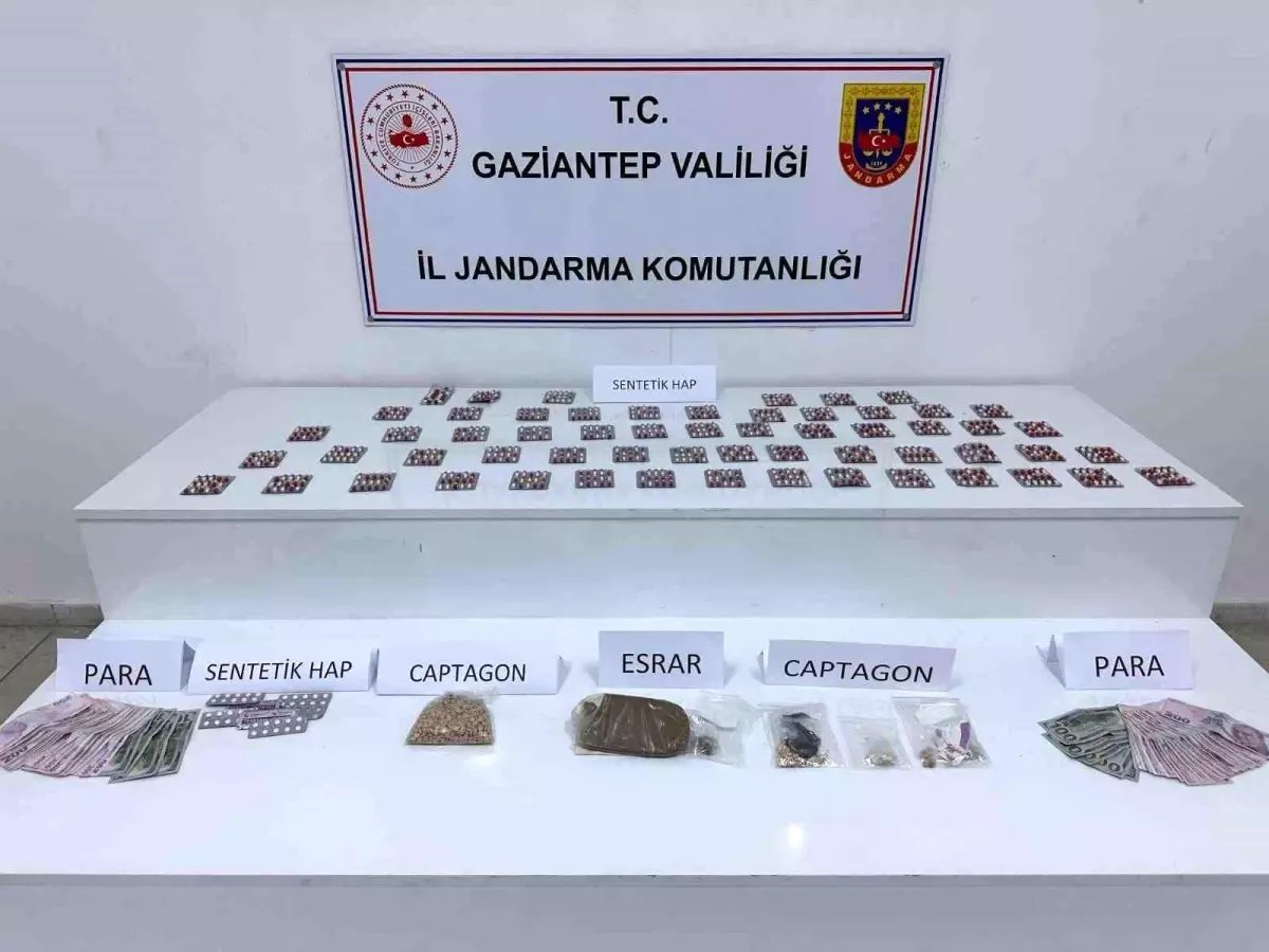 Gaziantep'te Uyuşturucu Operasyonu: 11 Tutuklama
