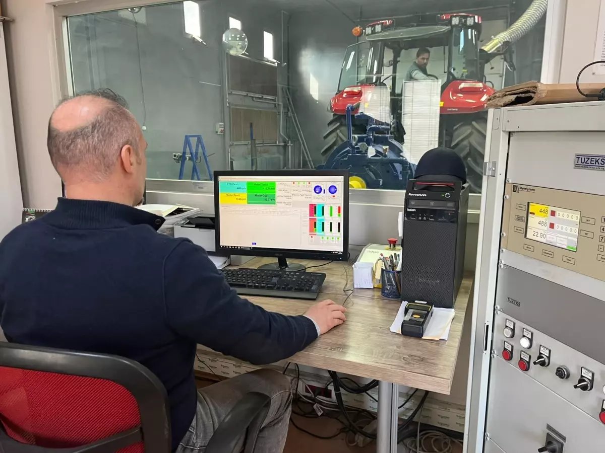Tarım Alet ve Makine Test Merkezi'nde 1166 adet tarım makinesi test edildi
