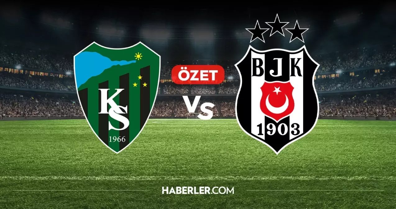 Kocaelispor Beşiktaş maç özeti ve golleri! (0-1) Kocaelispor Beşiktaş kaç kaç bitti, golleri kim attı?